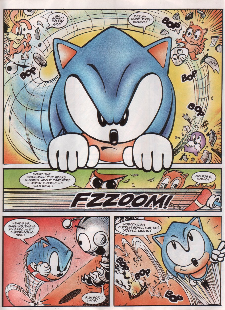 Sonic - The Comic Issue No. 012 Page 7